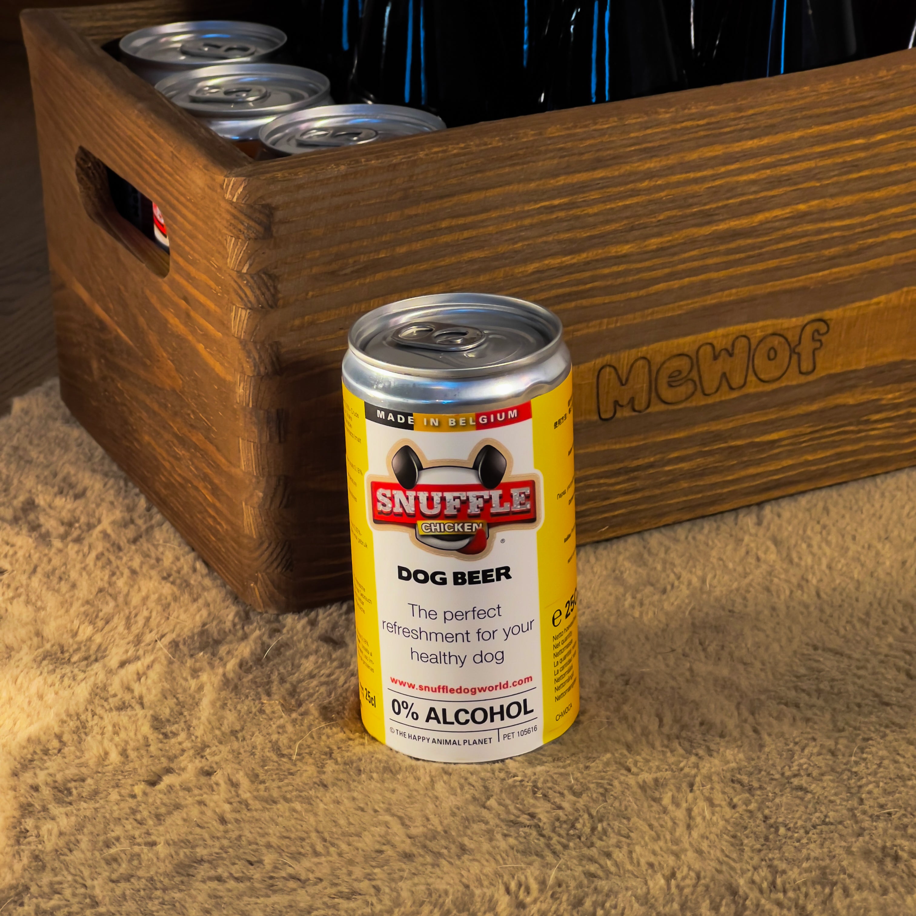 Snuffle Dog Beer - kana (purk)